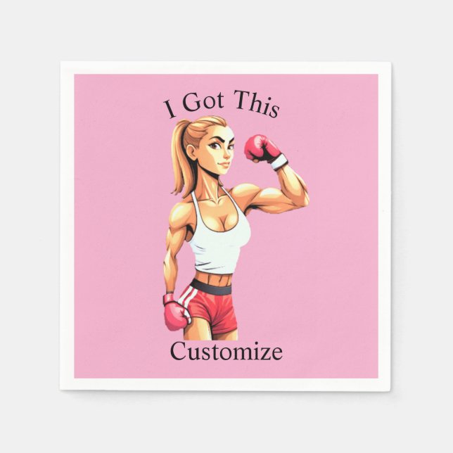 Fit Female Boxer Thunder_Cove Napkin (Front)