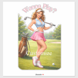 Fit Female Golfer Thunder_Cove