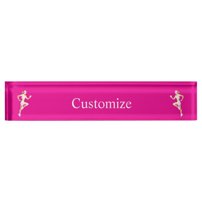 Fit Female Runner Thunder_Cove Nameplate (Front)