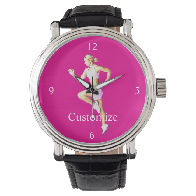 Fit Female Runner Thunder_Cove Watch (Front)