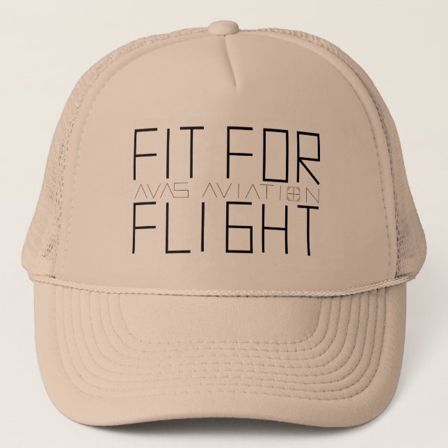 Fit For Flight Trucker Hat (Front)