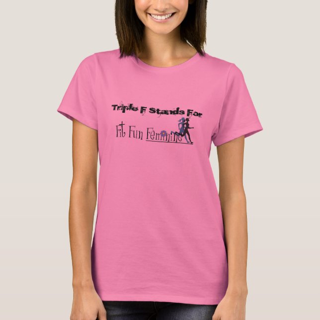 Fit Fun Feminine Group T-Shirt (Front)
