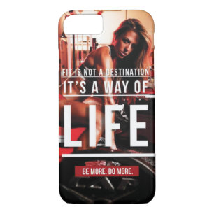 Fit Is Not A Destination. It's A Way of Life - Gym Case-Mate iPhone Case