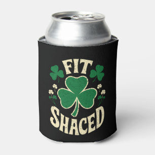 Fit Shaced Funny St Patrick's Day Irish Can Cooler