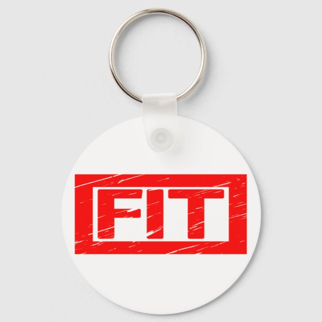 Fit Stamp Key Ring (Front)
