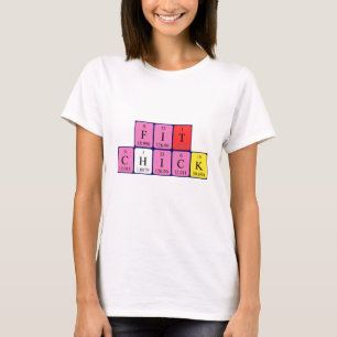 FitChick periodic table shirt 1