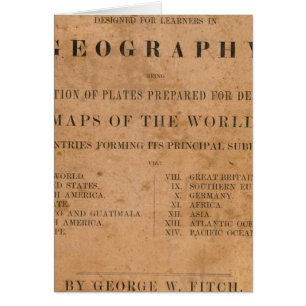 Fitch's mapping plates