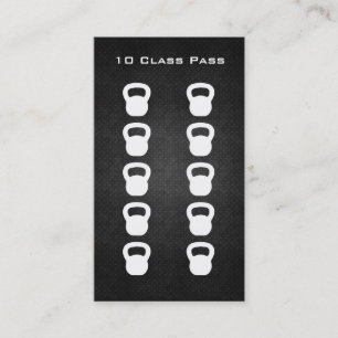 Fitness 10 Class Pass Card