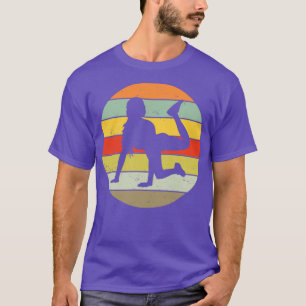 Fitness Aerobics Gymnastics Retro Vintage Gift T-Shirt