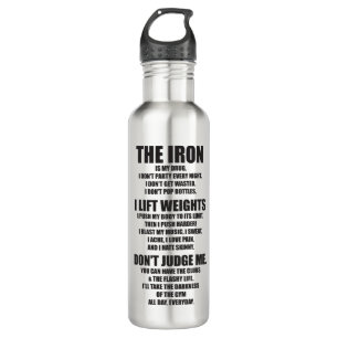 Fitness and Bodybuilding Motivation 710 Ml Water Bottle