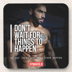 Fitness and Bodybuilding Motivation Coaster