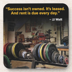 Fitness and Bodybuilding Motivation Coaster