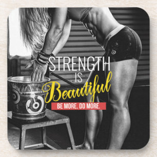 Fitness and Bodybuilding Motivation Coaster