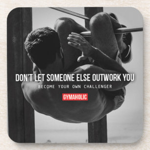 Fitness and Bodybuilding Motivation Coaster