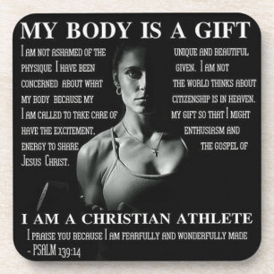 Fitness and Bodybuilding Motivation Coaster