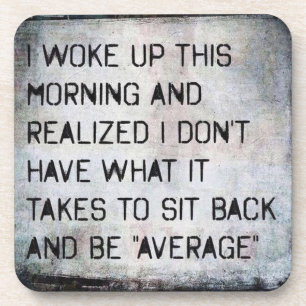 Fitness and Bodybuilding Motivation Coaster