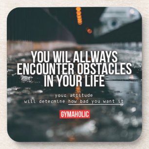 Fitness and Bodybuilding Motivation Coaster