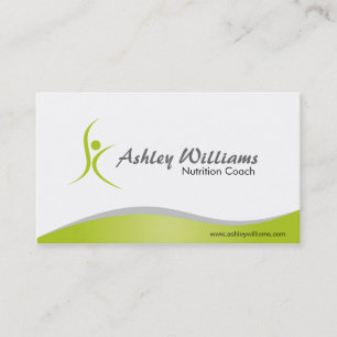 Fitness and Nutritionist - Business Cards