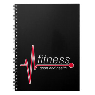 Fitness and sport notebook