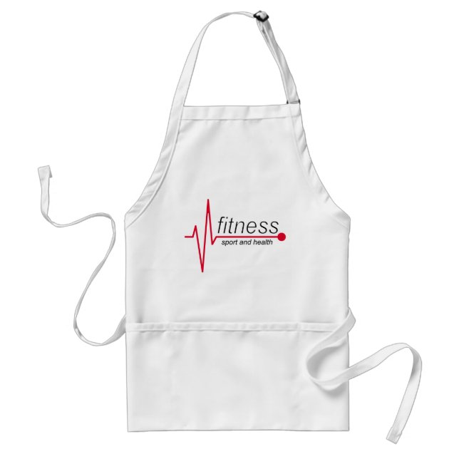Fitness and sport standard apron (Front)