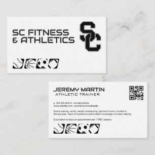 Fitness Athletics Business Card
