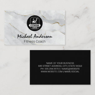 Fitness Bike   Health Business Card