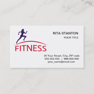 Fitness Business Card
