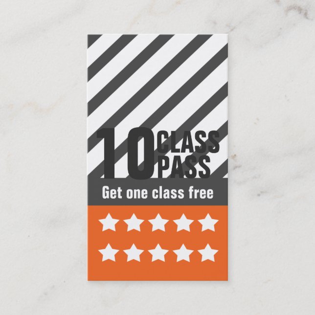 Fitness Business Card (Front)