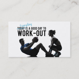 fitness business card
