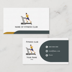 Fitness business card