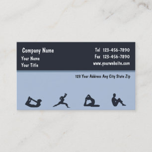 Fitness Business Cards