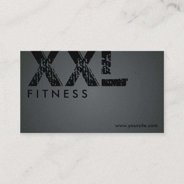 Fitness - Business Cards (Front)