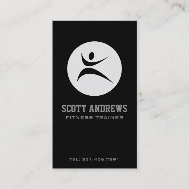Fitness - Business Cards (Front)