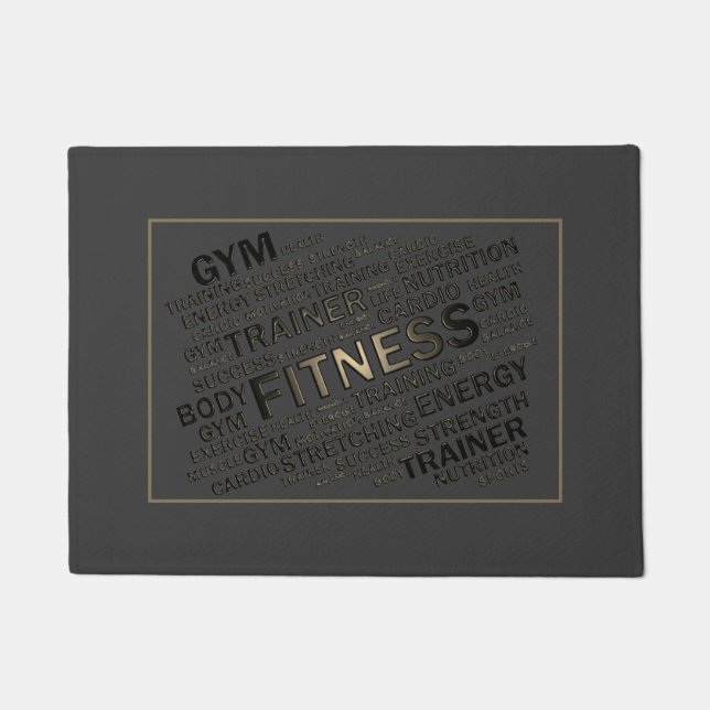 Fitness Centre Doormat (Front)