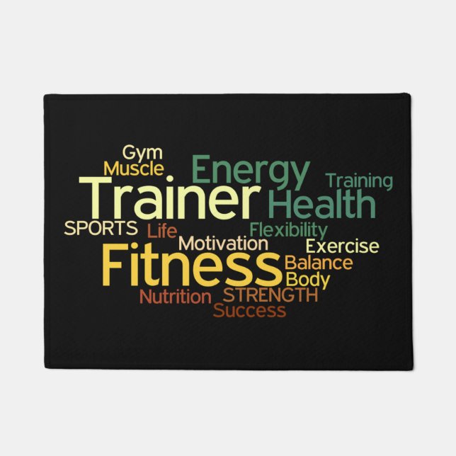 Fitness Centre Doormat (Front)