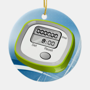 Fitness! Ceramic Tree Decoration