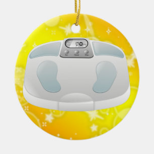 Fitness! Ceramic Tree Decoration