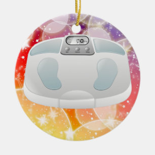 Fitness! Ceramic Tree Decoration