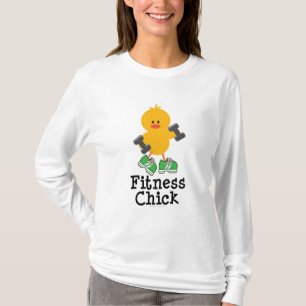 Fitness Chick Hoodie T-Shirt