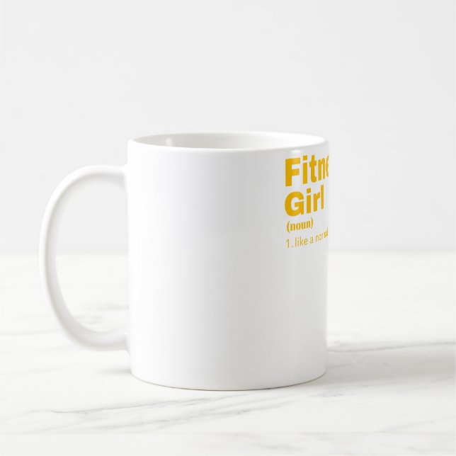  - Fitness Coffee Mug (Left)