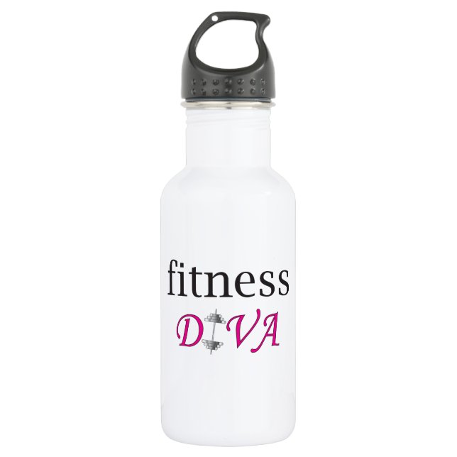 Fitness Diva 532 Ml Water Bottle (Front)