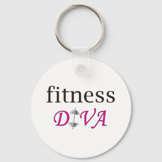 Fitness Diva Key Ring