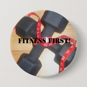Fitness first Button