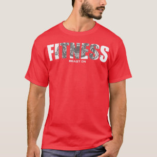 Fitness Gorilla Beast On Gym Motivation Fitness T-Shirt