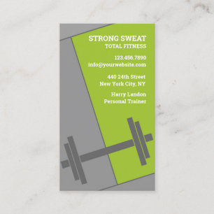 Fitness Gym Business Card