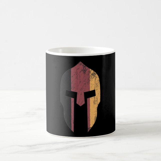 Fitness Gym Exercise Workout German Funny Gift Coffee Mug (Center)