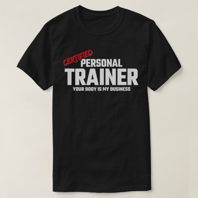 Fitness Instructor Health Fitness Coach Personal T T-Shirt (Design Front)