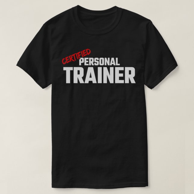 Fitness Instructor Health Fitness Coach Personal T T-Shirt (Design Front)