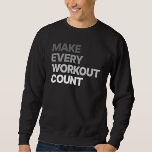 Fitness is my Therapy Motivational Gym Wear 17 Sweatshirt