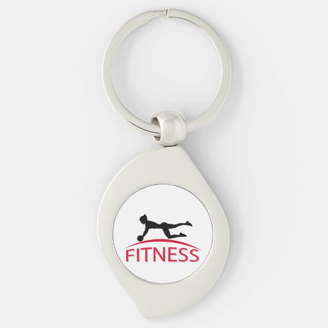 Fitness Key Ring (Front)